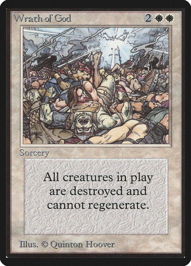 Wrath of God [Beta Edition] - Magic: The Gathering - Card Brawlers | Quebec | Canada |