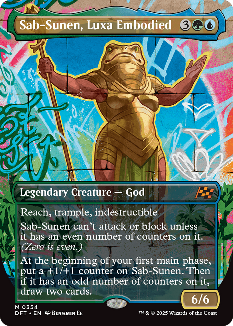 Sab-Sunen, Luxa Embodied (Borderless) [Aetherdrift] - Magic: The Gathering - Card Brawlers | Quebec | Canada |