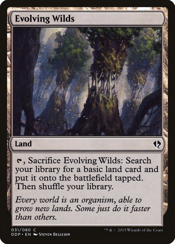 Evolving Wilds [Duel Decks: Zendikar vs. Eldrazi] - Magic: The Gathering - Card Brawlers | Quebec | Canada |
