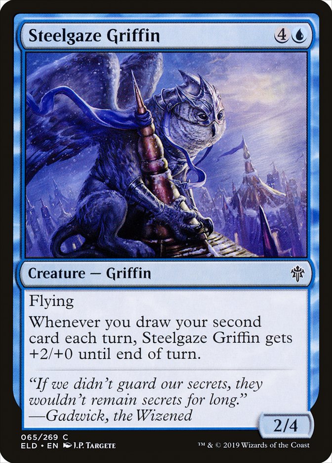 Steelgaze Griffin [Throne of Eldraine] - Magic: The Gathering - Card Brawlers | Quebec | Canada |