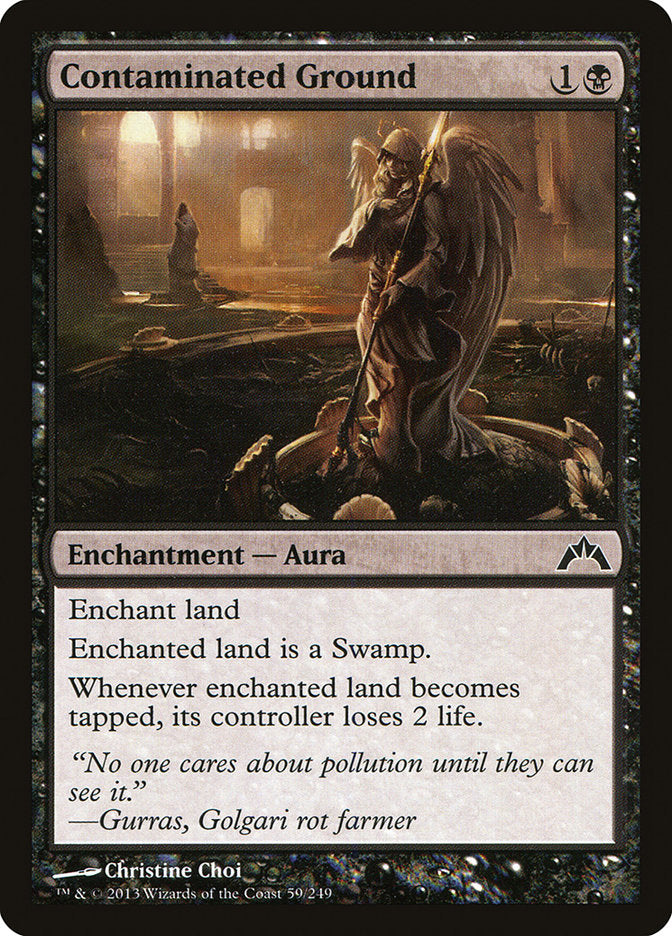 Contaminated Ground [Gatecrash] - Magic: The Gathering - Card Brawlers | Quebec | Canada |