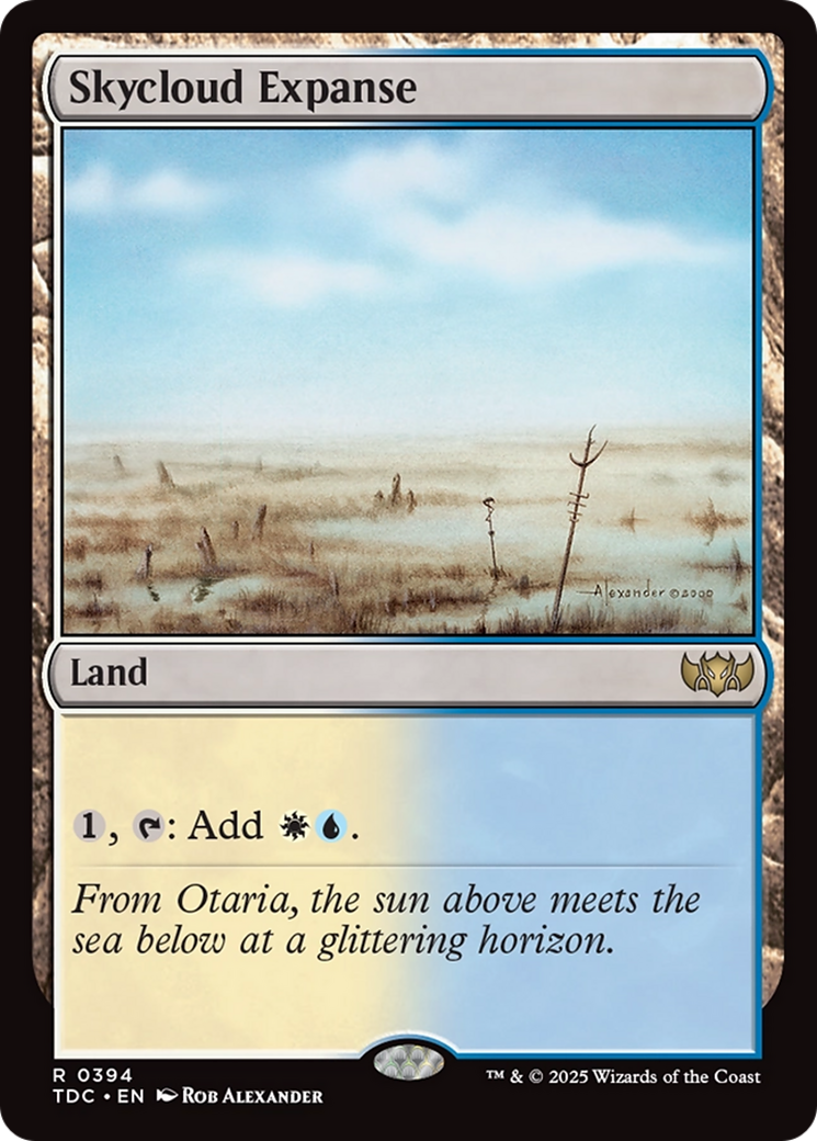 Skycloud Expanse [Tarkir: Dragonstorm Commander] - Magic: The Gathering - Card Brawlers | Quebec | Canada |