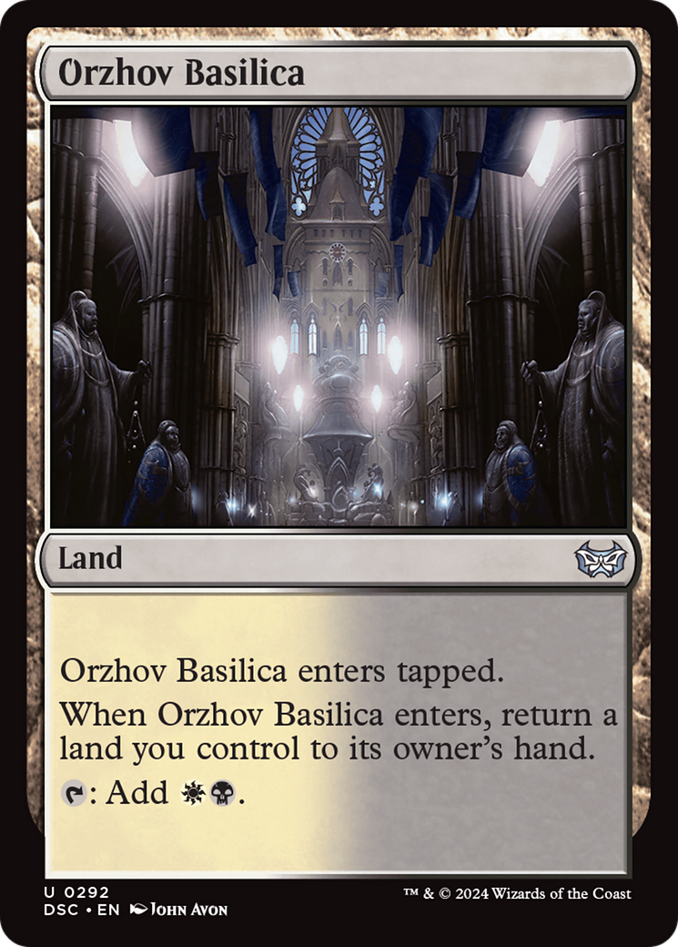 Orzhov Basilica [Duskmourn: House of Horror Commander] - Magic: The Gathering - Card Brawlers | Quebec | Canada |
