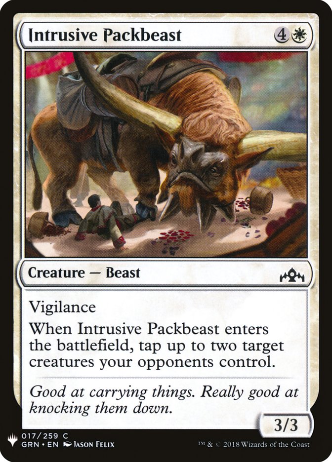 Intrusive Packbeast [Mystery Booster] - Magic: The Gathering - Card Brawlers | Quebec | Canada |