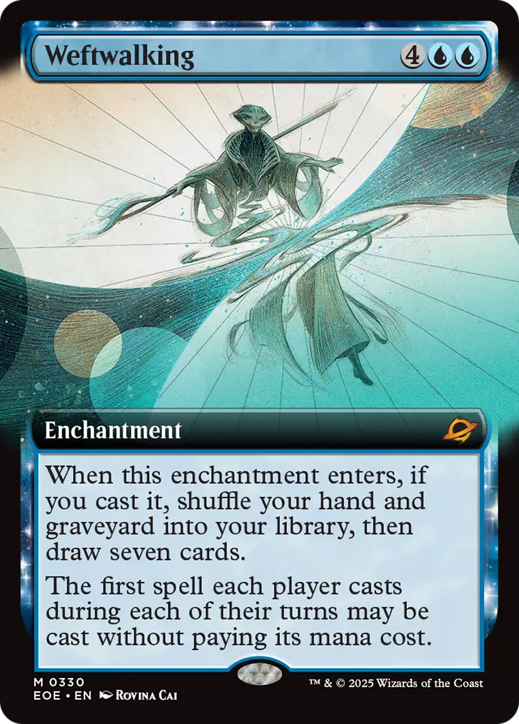 Weftwalking (Extended Art) [Edge of Eternities] - Magic: The Gathering - Card Brawlers | Quebec | Canada |