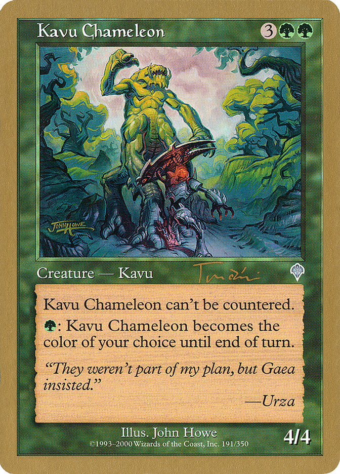 Kavu Chameleon (Jan Tomcani) [World Championship Decks 2001] - Magic: The Gathering - Card Brawlers | Quebec | Canada |
