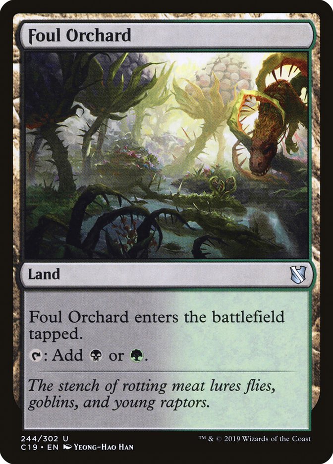 Foul Orchard [Commander 2019] - Magic: The Gathering - Card Brawlers | Quebec | Canada |