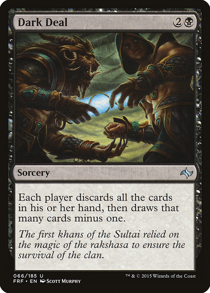 Dark Deal [Fate Reforged] - Magic: The Gathering - Card Brawlers | Quebec | Canada |