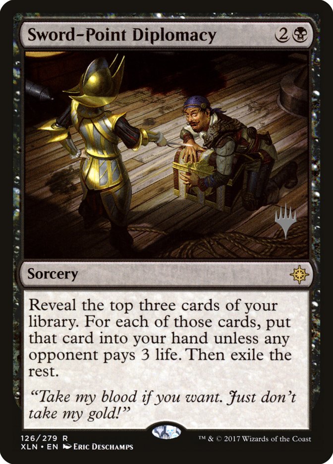 Sword-Point Diplomacy (Promo Pack) [Ixalan Promos] - Magic: The Gathering - Card Brawlers | Quebec | Canada |