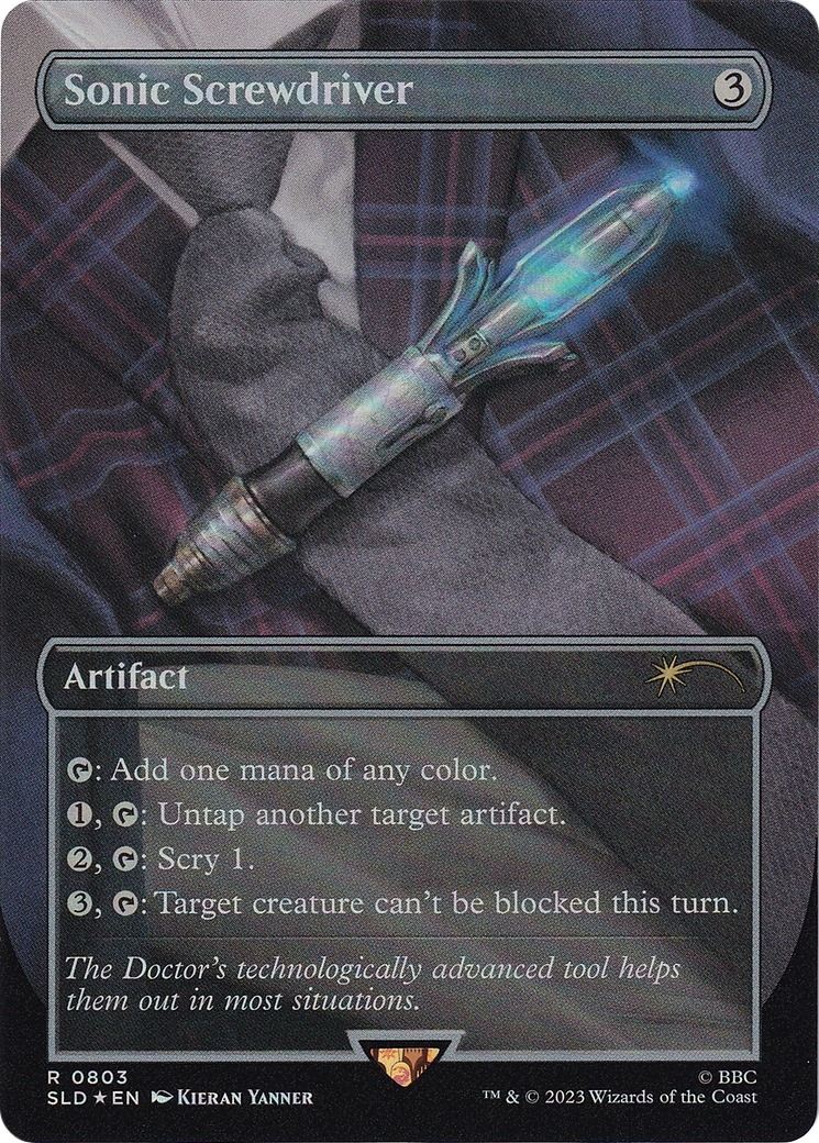 Sonic Screwdriver [Secret Lair Drop Series] - Magic: The Gathering - Card Brawlers | Quebec | Canada |