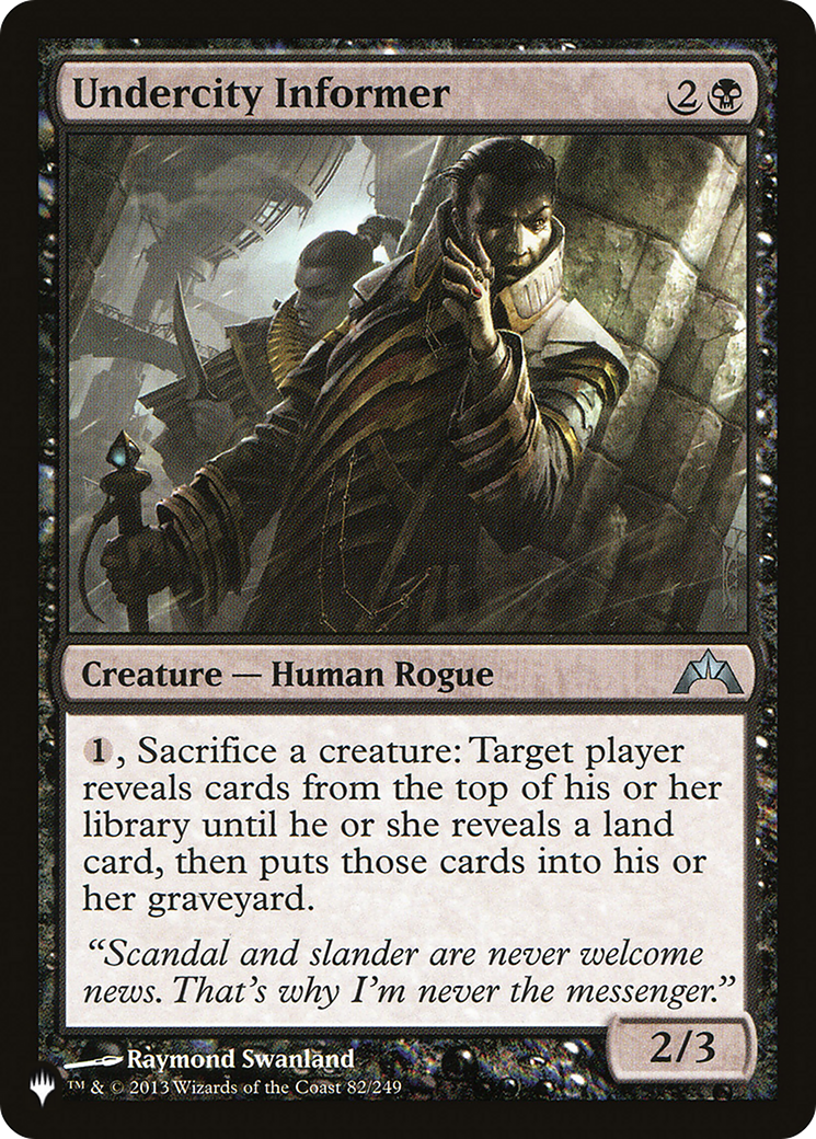 Undercity Informer [The List] - Magic: The Gathering - Card Brawlers | Quebec | Canada |