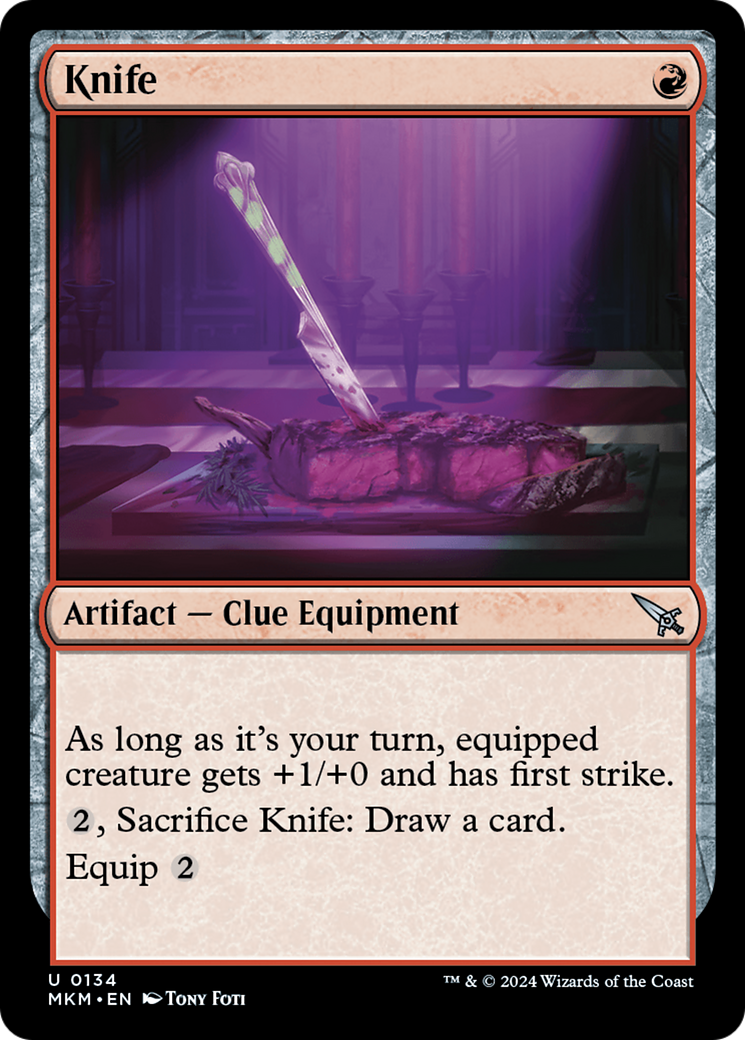 Knife [Murders at Karlov Manor] - Magic: The Gathering - Card Brawlers | Quebec | Canada |