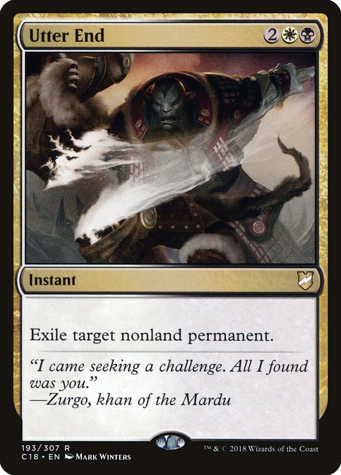 Utter End [Commander 2018] - Magic: The Gathering - Card Brawlers | Quebec | Canada |