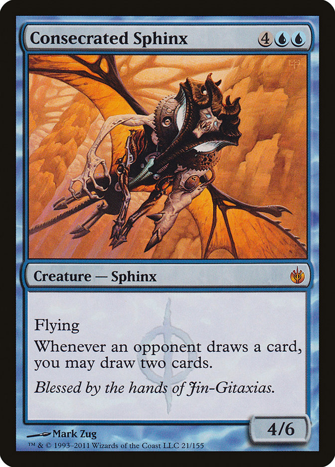 Consecrated Sphinx [Mirrodin Besieged] - Magic: The Gathering - Card Brawlers | Quebec | Canada |