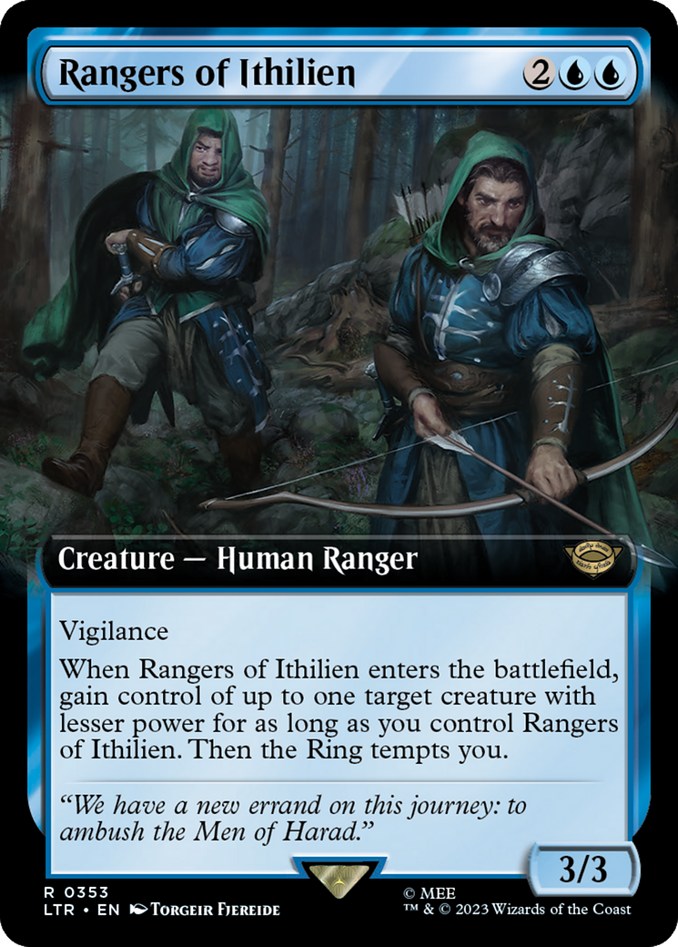 Rangers of Ithilien (Extended Art) [The Lord of the Rings: Tales of Middle-Earth] - Magic: The Gathering - Card Brawlers | Quebec | Canada |