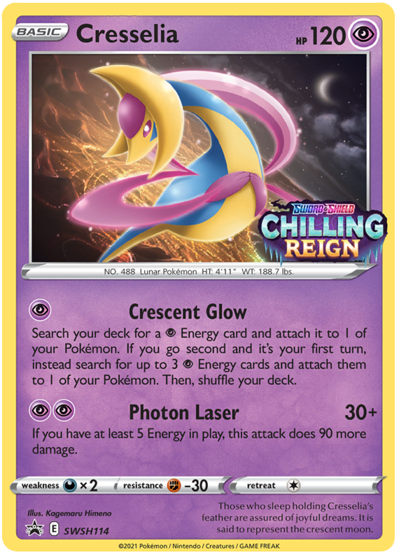 Cresselia (SWSH114) [Sword & Shield: Black Star Promos] - Pokémon - Card Brawlers | Quebec | Canada |