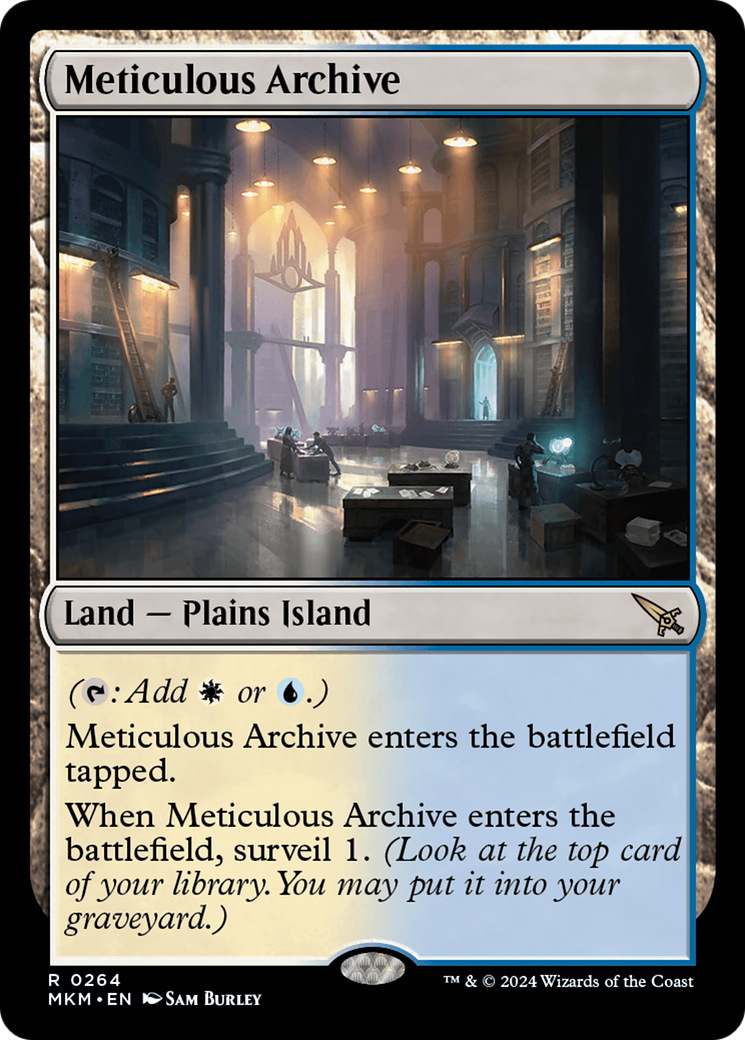 Meticulous Archive [Murders at Karlov Manor] - Magic: The Gathering - Card Brawlers | Quebec | Canada |