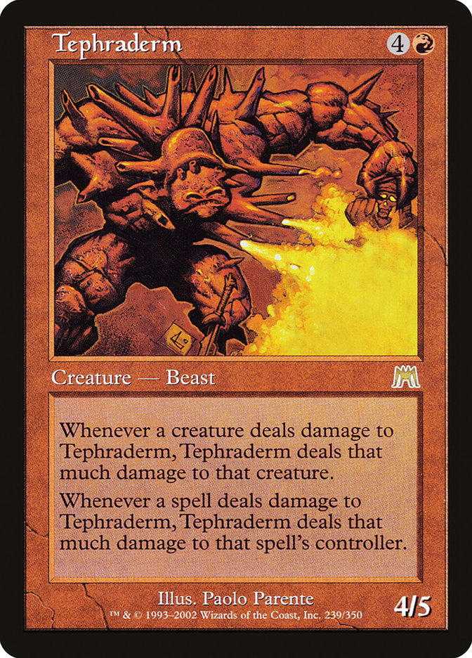 Tephraderm [Onslaught] - Magic: The Gathering - Card Brawlers | Quebec | Canada |