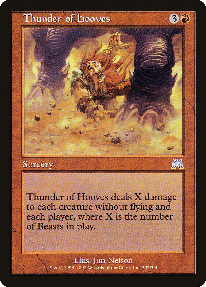 Thunder of Hooves [Onslaught] - Magic: The Gathering - Card Brawlers | Quebec | Canada |