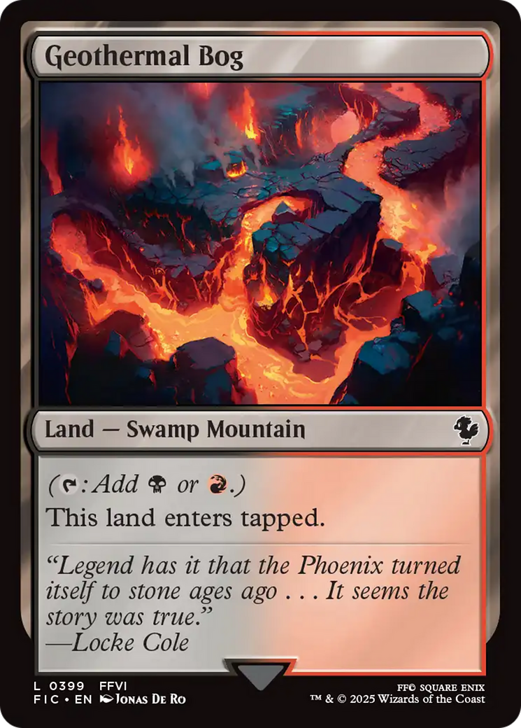 Geothermal Bog [FINAL FANTASY Commander] - Magic: The Gathering - Card Brawlers | Quebec | Canada |