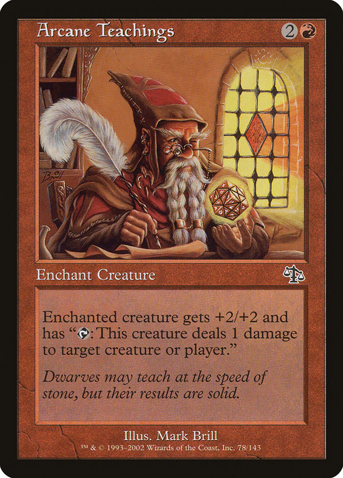 Arcane Teachings [Judgment] - Magic: The Gathering - Card Brawlers | Quebec | Canada |