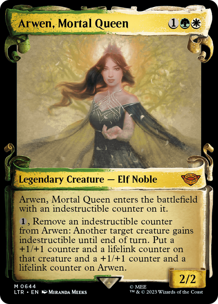 Arwen, Mortal Queen [The Lord of the Rings: Tales of Middle-Earth Showcase Scrolls] - Magic: The Gathering - Card Brawlers | Quebec | Canada |