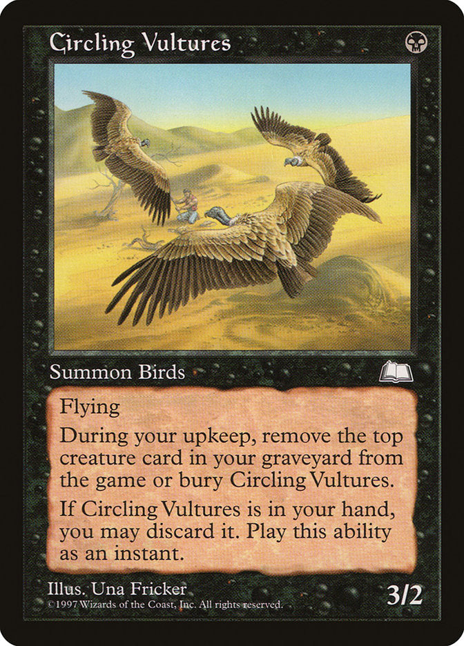 Circling Vultures [Weatherlight] - Magic: The Gathering - Card Brawlers | Quebec | Canada |