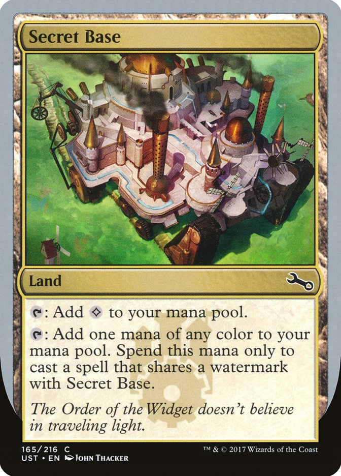 Secret Base (John Thacker) [Unstable] - Magic: The Gathering - Card Brawlers | Quebec | Canada |