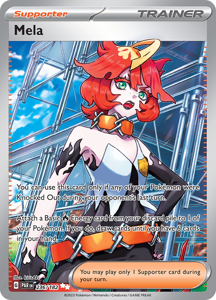 Mela (236/182) [Scarlet & Violet: Paradox Rift] - Pokémon - Card Brawlers | Quebec | Canada |