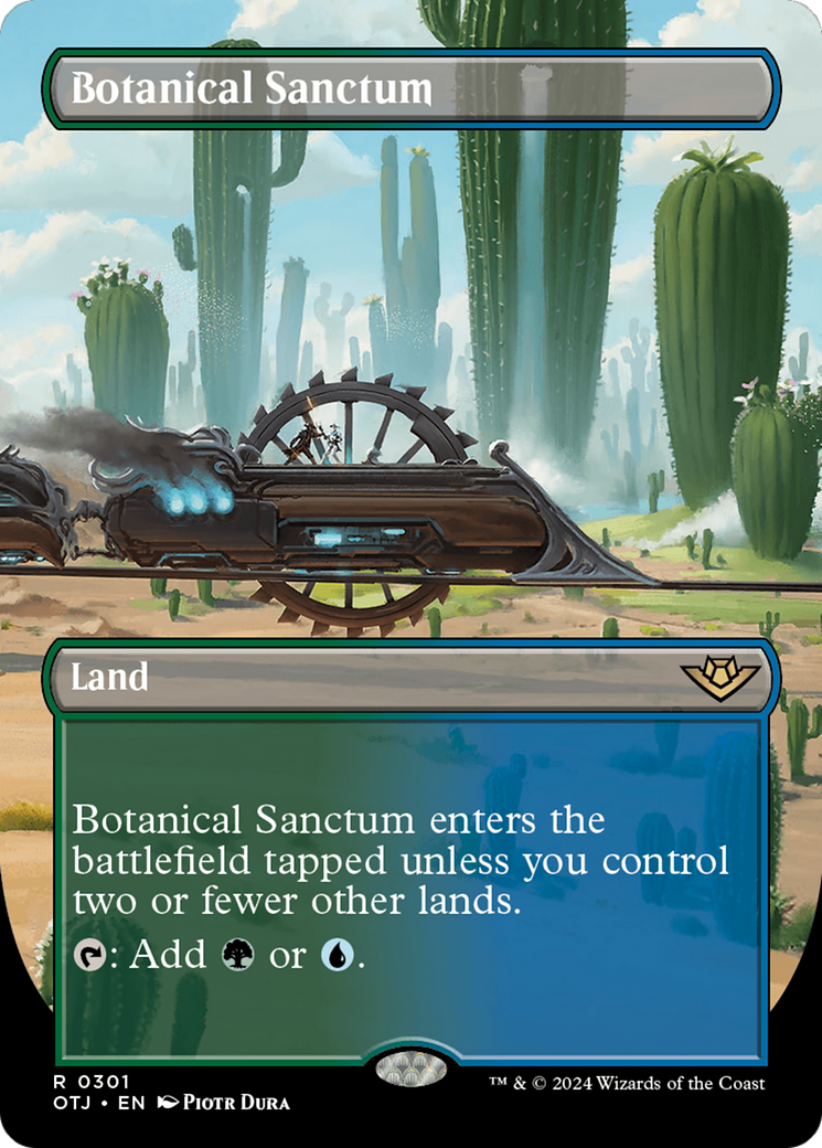 Botanical Sanctum (Borderless) [Outlaws of Thunder Junction] - Magic: The Gathering - Card Brawlers | Quebec | Canada |