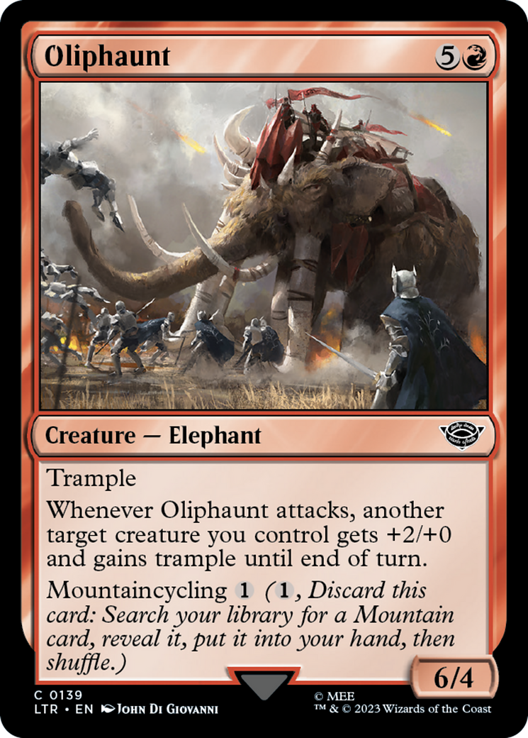 Oliphaunt [The Lord of the Rings: Tales of Middle-Earth] - Magic: The Gathering - Card Brawlers | Quebec | Canada |