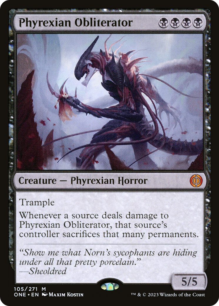 Phyrexian Obliterator [Phyrexia: All Will Be One] - Magic: The Gathering - Card Brawlers | Quebec | Canada |