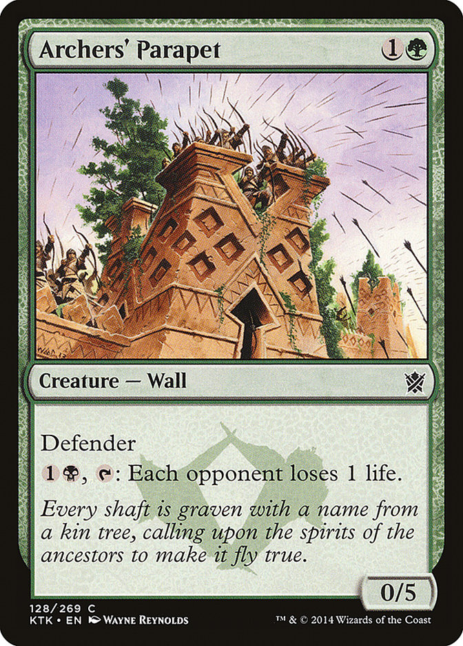 Archers' Parapet [Khans of Tarkir] - Magic: The Gathering - Card Brawlers | Quebec | Canada |