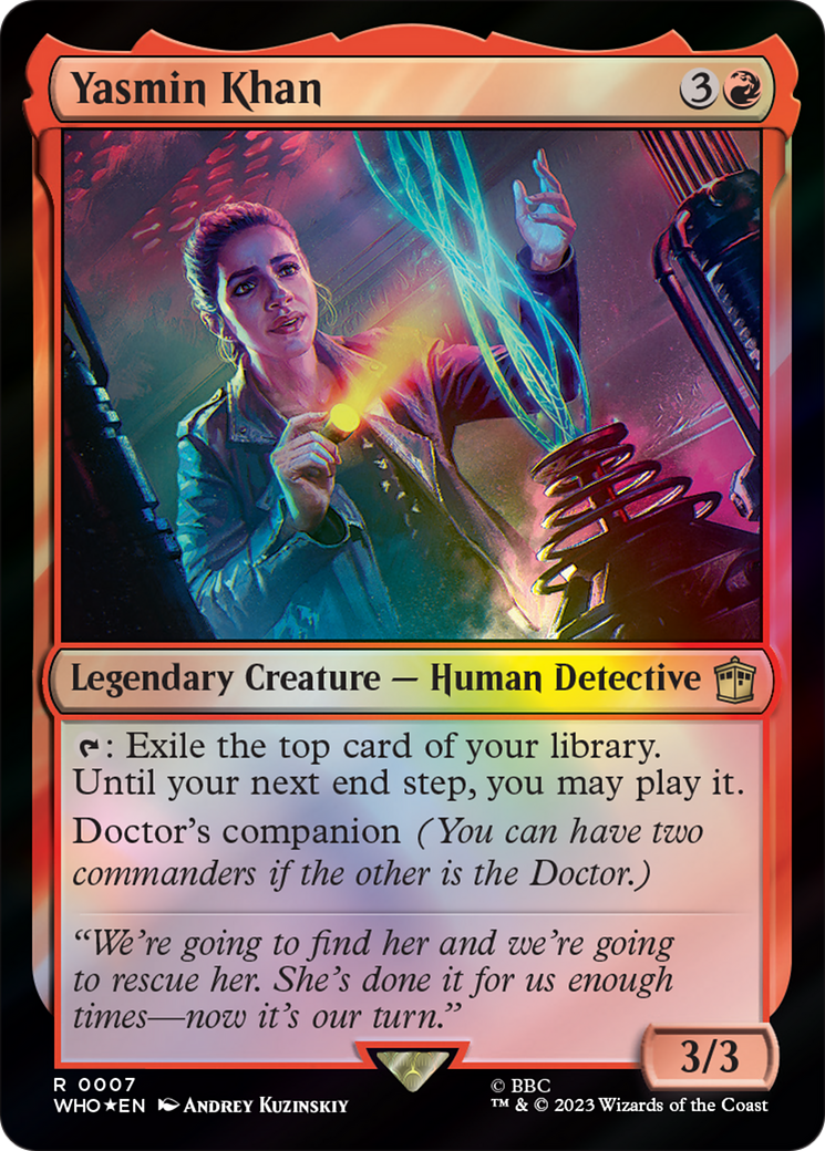 Yasmin Khan [Doctor Who] - Magic: The Gathering - Card Brawlers | Quebec | Canada |