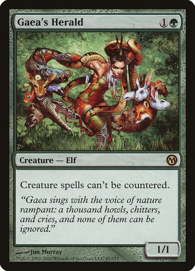 Gaea's Herald [Duels of the Planeswalkers] - Magic: The Gathering - Card Brawlers | Quebec | Canada |