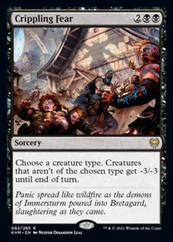 Crippling Fear [Kaldheim] - Magic: The Gathering - Card Brawlers | Quebec | Canada |
