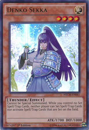 Denko Sekka [NECH-EN041] Ultra Rare - Yu-Gi-Oh! - Card Brawlers | Quebec | Canada |