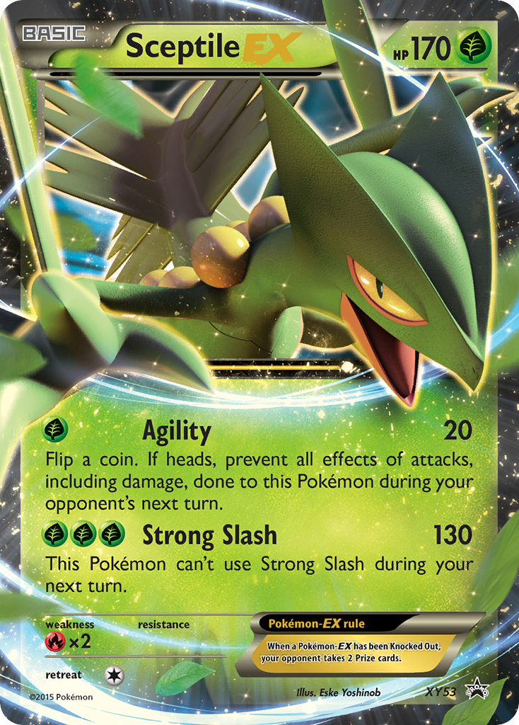 Sceptile EX (XY53) [XY: Black Star Promos] - Pokémon - Card Brawlers | Quebec | Canada |