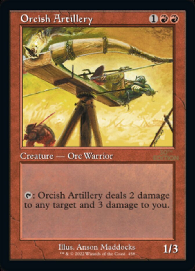 Orcish Artillery (Retro) [30th Anniversary Edition] - Magic: The Gathering - Card Brawlers | Quebec | Canada |