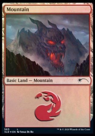Mountain (Develish) (565) [Secret Lair Drop Promos] - Magic: The Gathering - Card Brawlers | Quebec | Canada |
