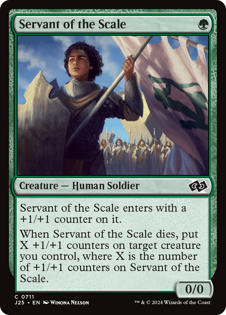 Servant of the Scale [Foundations Jumpstart] - Magic: The Gathering - Card Brawlers | Quebec | Canada |
