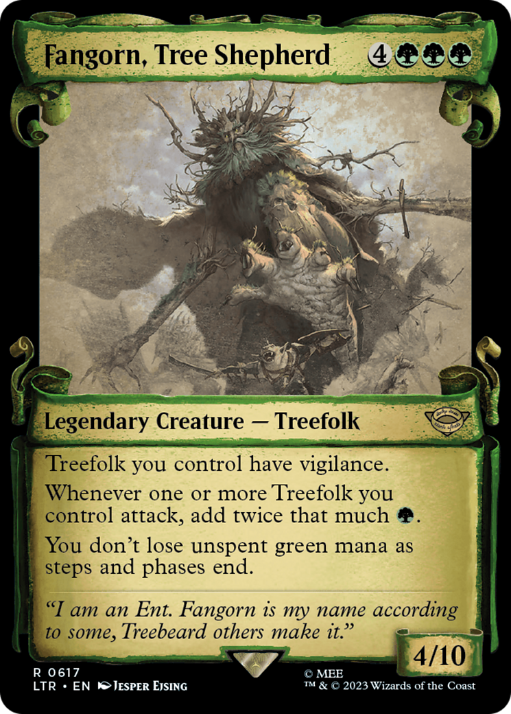 Fangorn, Tree Shepherd [The Lord of the Rings: Tales of Middle-Earth Showcase Scrolls] - Magic: The Gathering - Card Brawlers | Quebec | Canada |