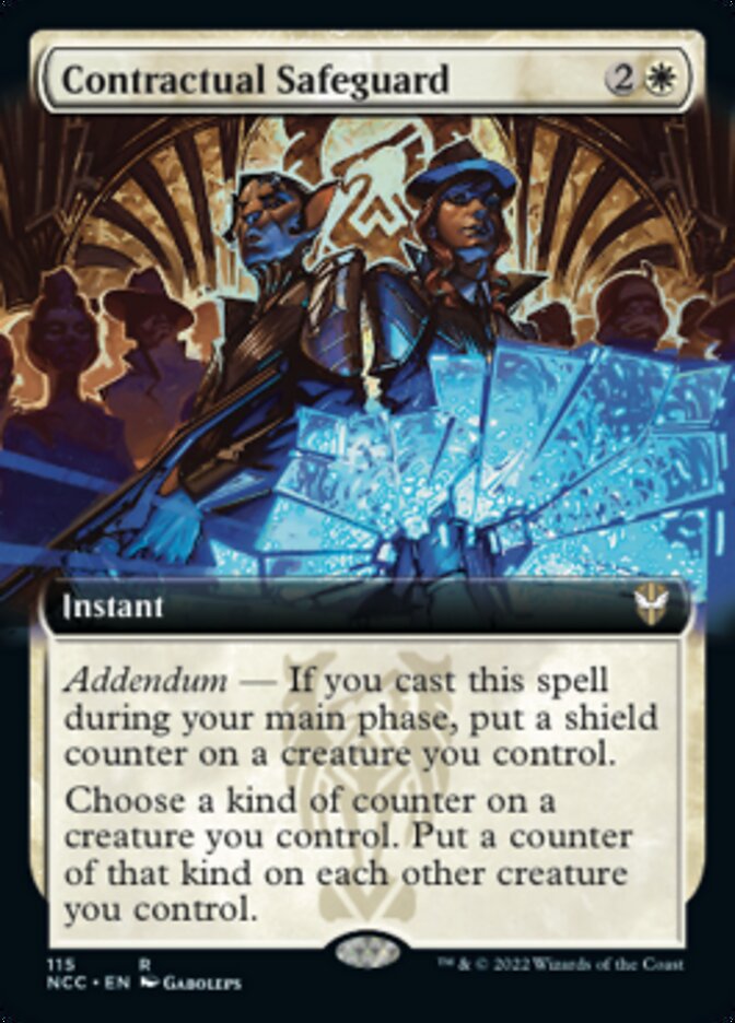 Contractual Safeguard (Extended Art) [Streets of New Capenna Commander] - Magic: The Gathering - Card Brawlers | Quebec | Canada |
