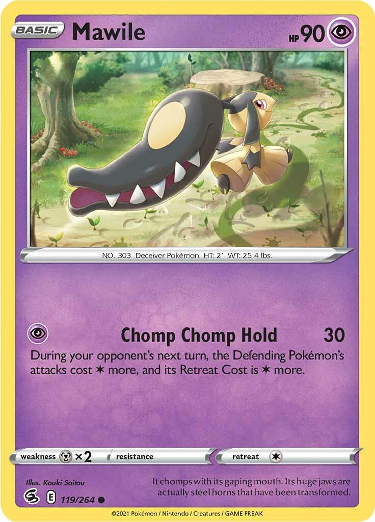 Mawile (119/264) [Sword & Shield: Fusion Strike] - Pokémon - Card Brawlers | Quebec | Canada |