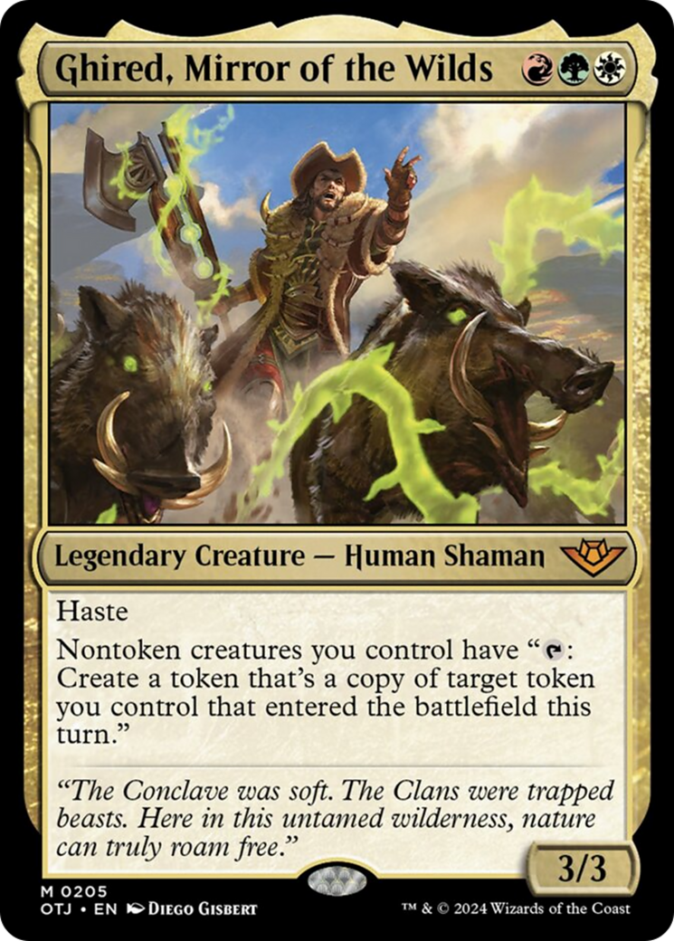Ghired, Mirror of the Wilds [Outlaws of Thunder Junction] - Magic: The Gathering - Card Brawlers | Quebec | Canada |