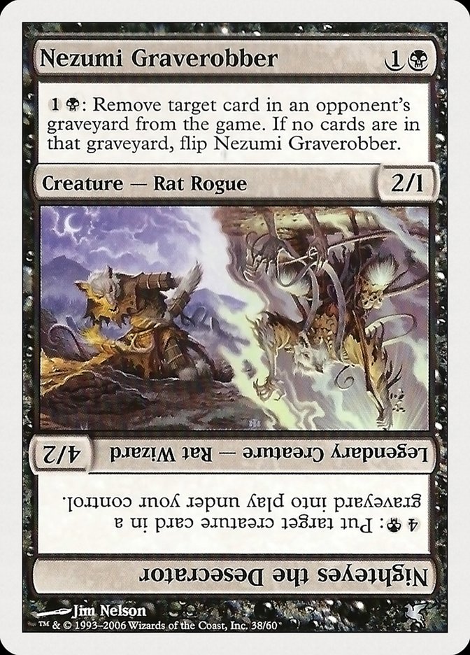 Nezumi Graverobber // Nighteyes the Desecrator (38) [Hachette UK] - Magic: The Gathering - Card Brawlers | Quebec | Canada |
