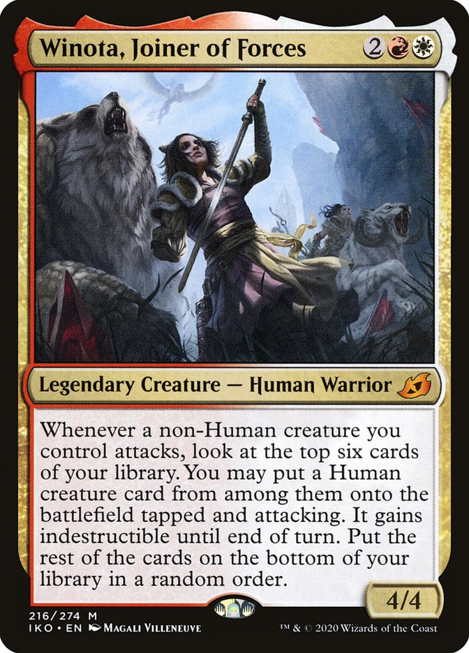 Winota, Joiner of Forces [Ikoria: Lair of Behemoths] - Magic: The Gathering - Card Brawlers | Quebec | Canada |