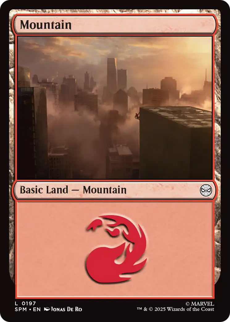 Mountain (0197) [Marvel's Spider-Man] - Magic: The Gathering - Card Brawlers | Quebec | Canada |