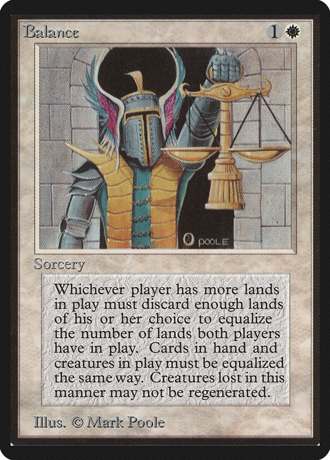 Balance [Beta Edition] - Magic: The Gathering - Card Brawlers | Quebec | Canada |