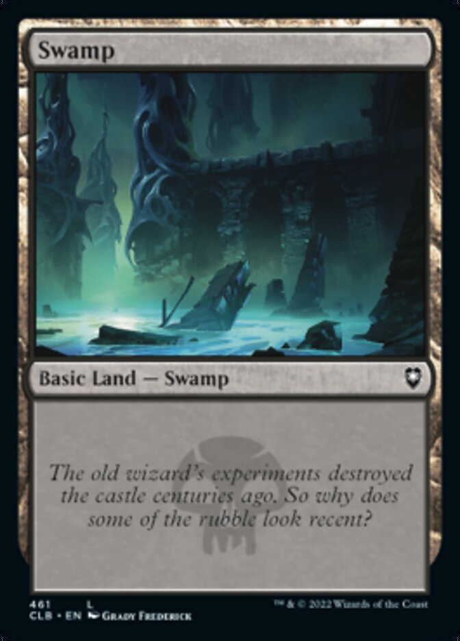 Swamp (461) [Commander Legends: Battle for Baldur's Gate] - Magic: The Gathering - Card Brawlers | Quebec | Canada |